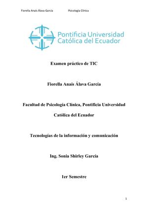 Examen Práctico De Tic Fiorella Anaís Álava García