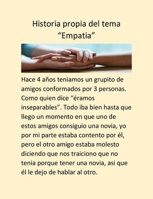 Historia Propia Del Tema