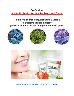 Calaméo - ProDentim - Support the good health of your gums and teeth.
