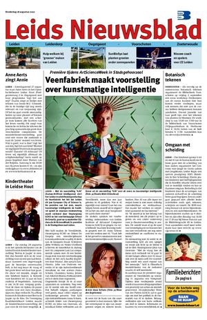Leids Nieuwsblad Stad 18 08 2022
