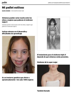 Padlet María Romero