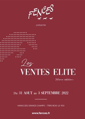 Catalogue Ventes Fences Élite 2022