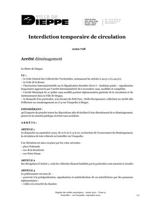 A 708 PARTICULIER Vauquelin Septembre 2022