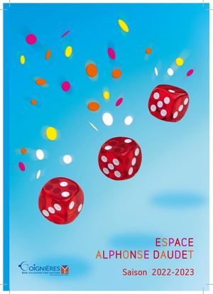 Brochure de l'Espace Alphonse Daudet 2022-2023