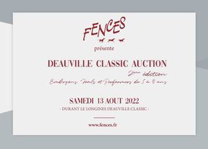 Catalogue Deauville Classic Auction 2022