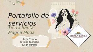 Portafolio Tierra Santa