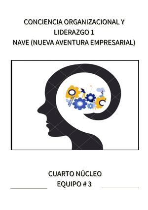 Conciencia Organizacional Y Liderazgo 1 Nave (Nueva Aventura Empresarial)
