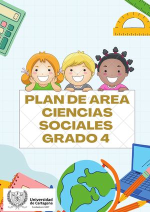 Plan De áRea Ciencias Sociales