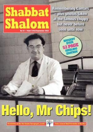 Shabbat Shalom No 73 Sept 2022