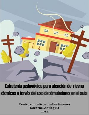 Cartilla Pedagógica Estrategia Pedagógica Para La Gestión Del Riesgo Símico