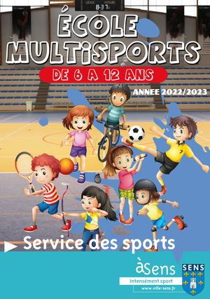 Dépliant Ecole Multisports 6-12 ans (2022/2023)
