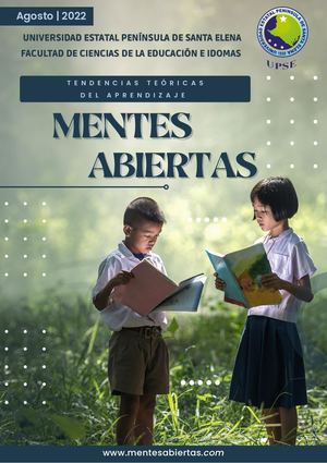REVISTA TENDENCIAS TEÓRICAS DEL APRENDIZAJE
