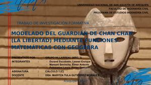 Modelado del Guardián de Chan Chan con GeoGebra