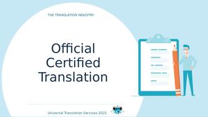 Official Certified Translation