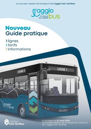 Guide pratique L'agglobus - 2022