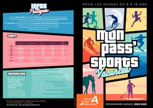 Brochure Pass'Sports 2022-2023