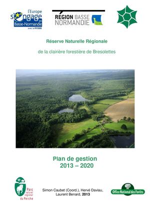 Plan de gestion RNR Bresolettes 2013-2020