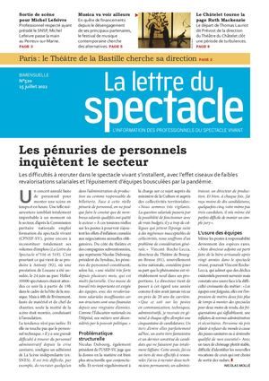 La Lettre du spectacle 520