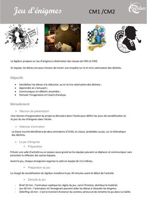 Jeu D'énigmes