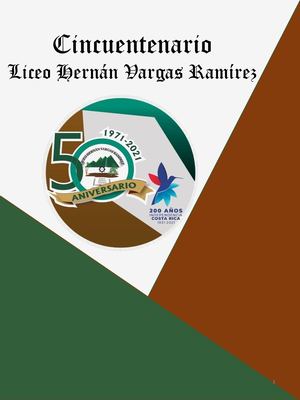 5O Aniversario Liceo Hernán Vargas Ramírez