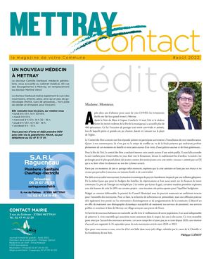 Mettray Contact Août 2022