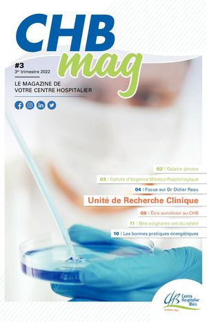 CHB mag Blois #3 - 3ème trimestre 2022