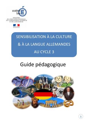 Guide Pedagogique Sensibilisation Allemand Cycle 3 Version 11 05 2016