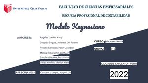 G7 Modelo Keynesiano