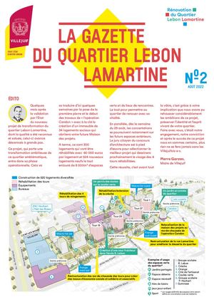 La Gazette du quartier Lebon Lamartine - N°2 Août 2022