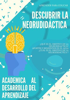 Revista de Descubrir La Neurodidáctica