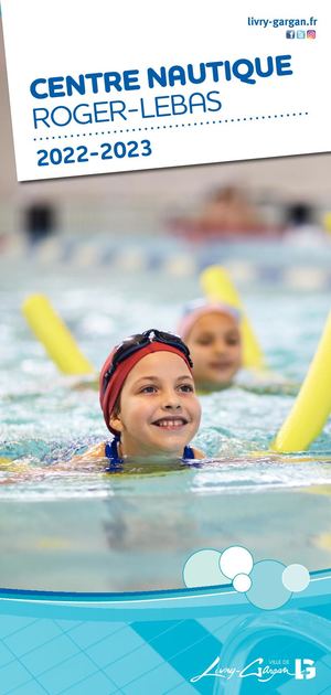 Guide des activités au centre nautique Roger-Lebas - Année 2022-2023