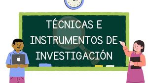Técnicas E Instumentos De Investigación (Pdf)