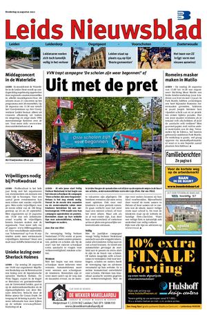 Leids Nieuwsblad Regio 25 08 2022
