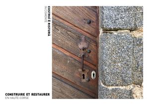Guide "Construire et restaurer en Haute-Corse"
