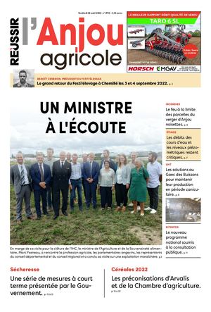 L'anjou Agricole Du 26 Août 2022