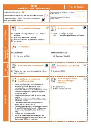 TSTI2D - (15) Les ondes sonores