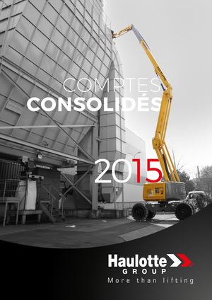 2015 - Comptes Consolides