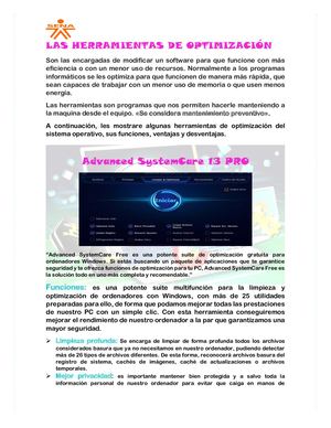 Las Herramientas De Optimización