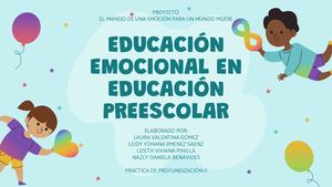 Cartilla Digital EDUCACIÓN EMOCIONAL