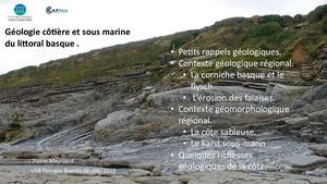 Géologie côtière et sous-marine du littoral basque