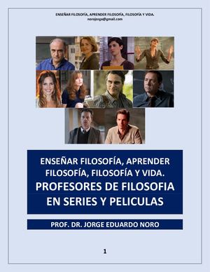 308. PROFESORES DE FILOSOFIA EN EL CINE Y EN SERIES