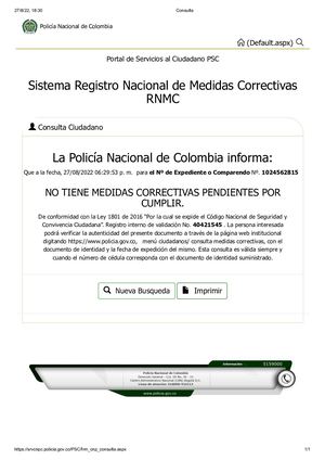 17. Medidas Correctivas