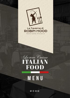 Menù La Taverna di Robin Hood