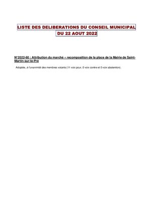 CM20220822 Deliberations