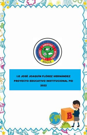 Pei Institucion Educativa Jose Joaquin Florez