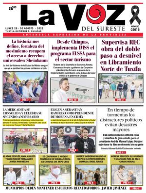 La Voz del Sureste 29 08 2022