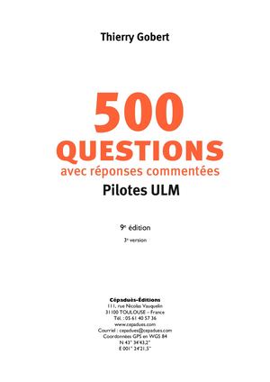 Extrait 1876 500 Questions 9e édition