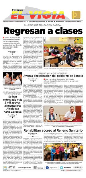 29 de agosto del 2022