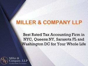Miller & Company LLP: CPA of NYC