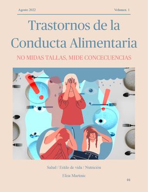 Trastornos De La Conducta Alimentaria